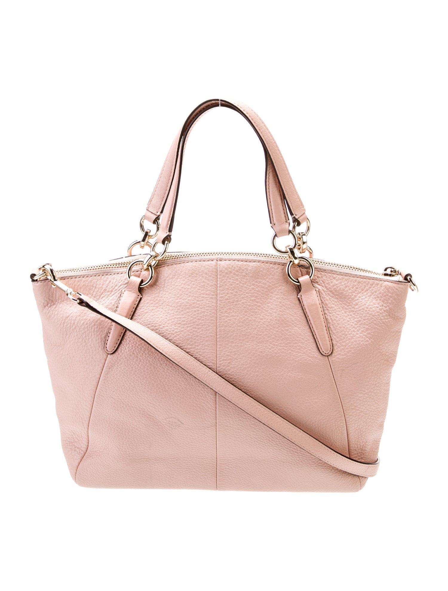 Coach Leather Top Handle Bag